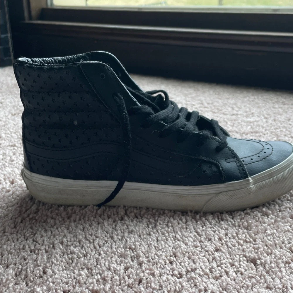 Vans Black High-Top Sneakers